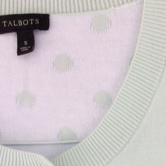 ❌ SALE ❌ Talbots Polka Dot Cardigan - NWOT - Picture 4 of 4